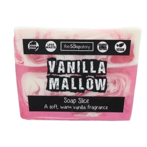 The Soap Story Vanilla Mallow Soap Slice