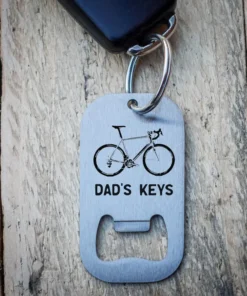 'Dad's Keys' Keyring Bottle Opener