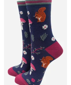 Women's Squirrel Ankle Socks
