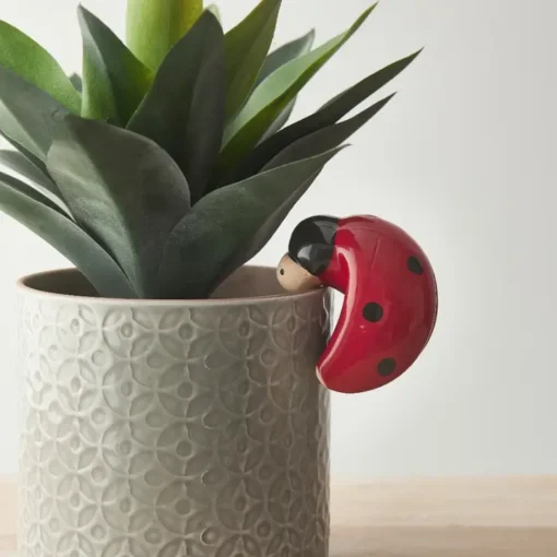 Ladybird Flower Pot Hanger