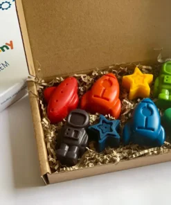 Space Set of 8 Vegan Crayons