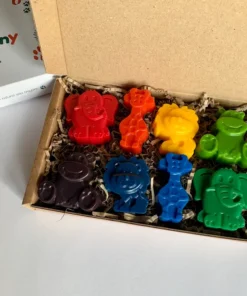 Safari Set of 8 Vegan Crayons
