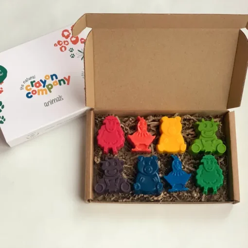 Farmyard Set of 8 Vegan Crayons