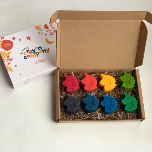 Unicorn Set of 8 Vegan Crayons