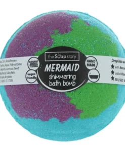 The Soap Story Shimmering Mermaid Bath Bomb