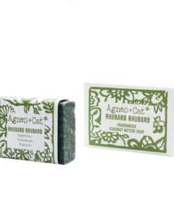 Agnes + Cat Rhubarb Soap Bar