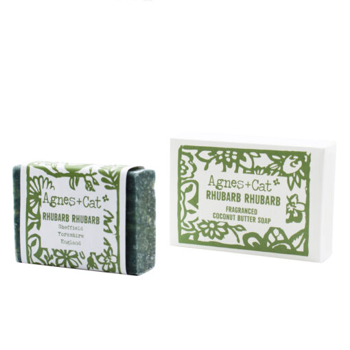 Agnes + Cat Rhubarb Soap Bar