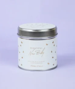 Beautiful New Baby White Scented Candle