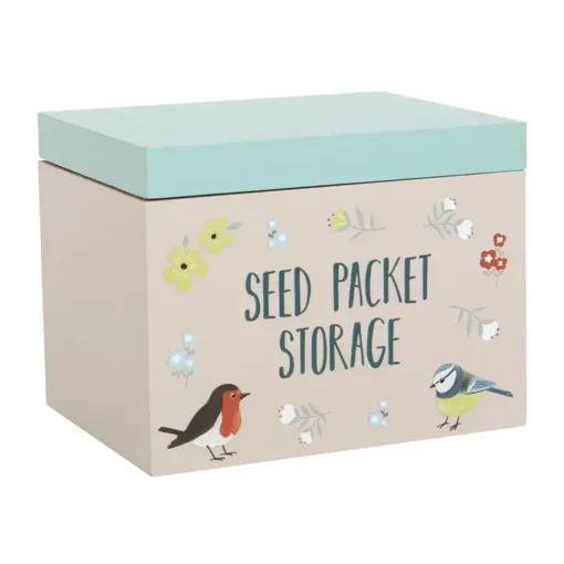 Garden Birds Seed Packet Storage Box - Image 3