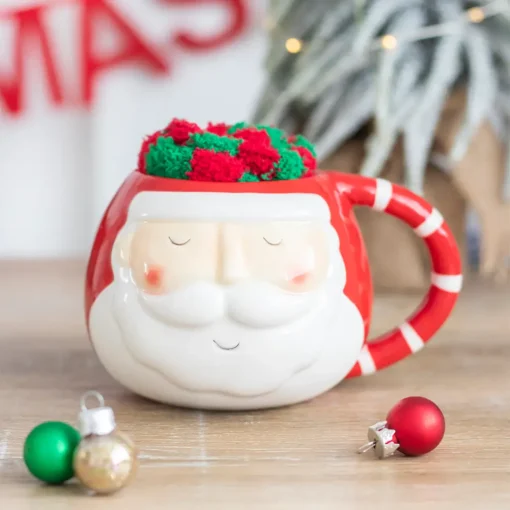 Christmas Santa Mug and Sock Set