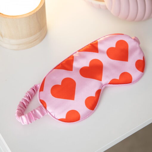 Hello Ferrettit Heart Eye Mask