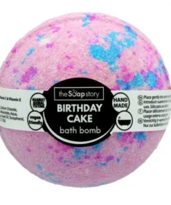The Soap Story Birthday Cake Bath Bomb