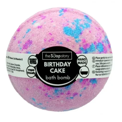 The Soap Story Birthday Cake Bath Bomb