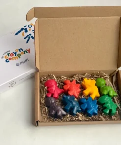 Dinosaur Set of 8 Vegan Crayons