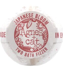 Agnes + Cat  Double Bath Fizzer - Japanese Bloom