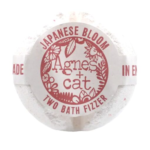 Agnes + Cat  Double Bath Fizzer - Japanese Bloom