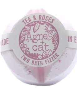 Agnes + Cat  Double Bath Fizzer - Tea and Roses