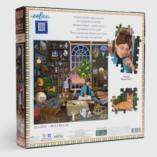Alchemist's Library - 1000 Piece Puzzle - Image 3