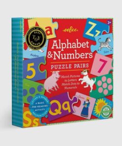 Alphabet & Numbers - Puzzle Pairs