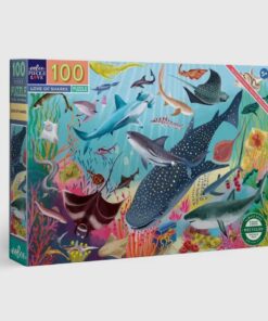 Love of Sharks - 100 Piece Puzzle