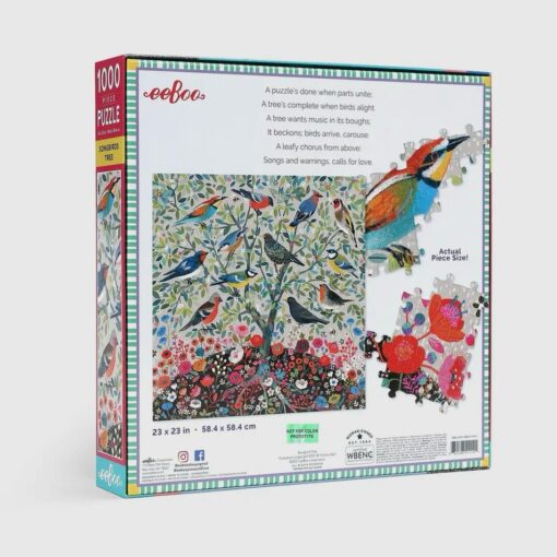 Songbird Tree - 1000 Piece Puzzle - Image 2