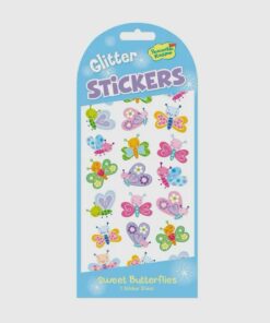 Sweet Butterflies Glitter Stickers
