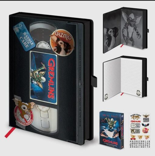 Gremlins Vhs Style A5 Premium Notebook