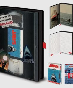 Jaws Vhs Style A5 Premium Notebook