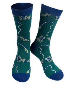 Mens Bamboo Socks Fishing