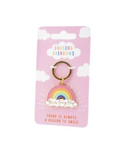 Chasing Rainbows 'Smile Every Day' Keyring