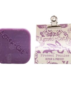 Agnes + Cat  Pressed Peonies Solid Shampoo - Repair & Protect
