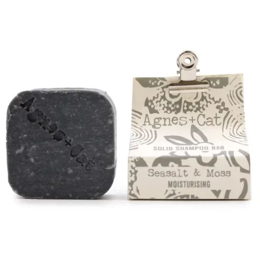 Agnes + Cat  Sea Salt & Moss Solid Shampoo - Moisturising