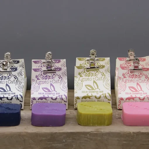 Agnes + Cat  Japanese Bloom Solid Shampoo - Nourishing - Image 2