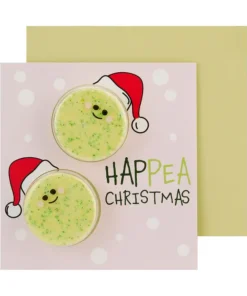 Sweet Pea Bath Bomb 'Happea Christmas' Card (50g)
