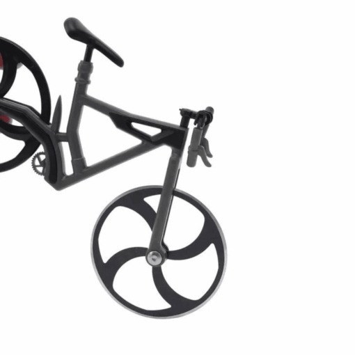 Dapper Chap 'King of the Pizza' Bike Pizza Cutter - Image 2