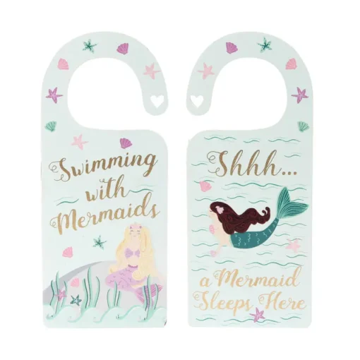 Swimming With Mermaids Door Hanger