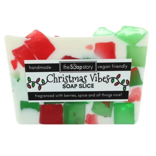 The Soap Story Christmas Vibes Soap Slice