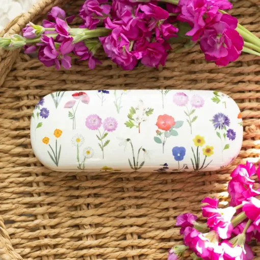 Wildflower Floral Glasses Case