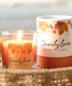 Crunchy Leaves Autumn Candle