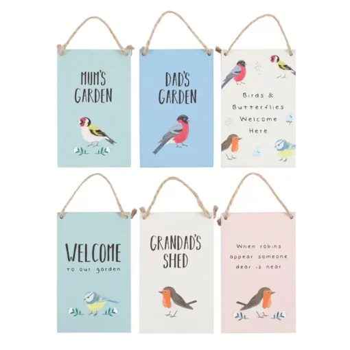 Garden Bird Mini Signs - Image 2