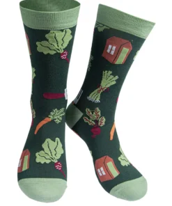 Mens Bamboo Garden Themed Socks