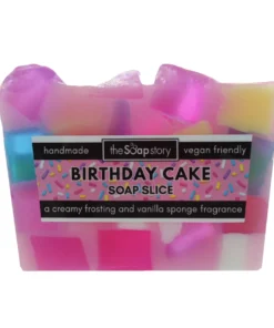 The Soap Story Birthday Cake Soap Slice