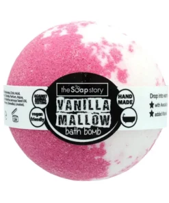 The Soap Story Vanilla Mallow Bath Bomb