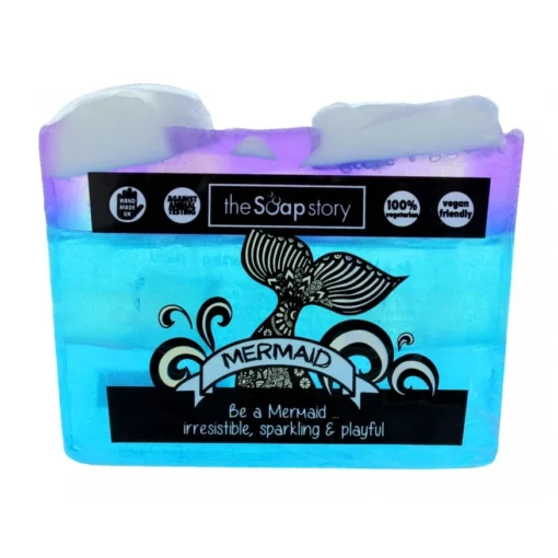 The Soap Story Be A Mermaid Soap Slice