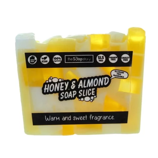 The Soap Story Honey & Almond Soap Slice