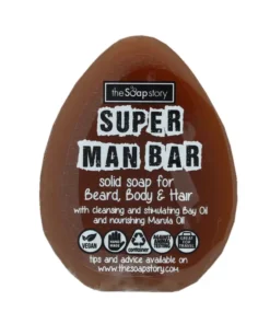 Super Man Soap Shampoo & Shave Bar