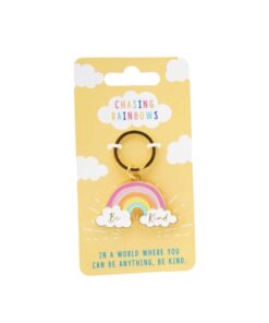 Chasing Rainbows 'Be Kind' Keyring