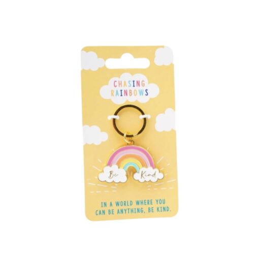 Chasing Rainbows 'Be Kind' Keyring